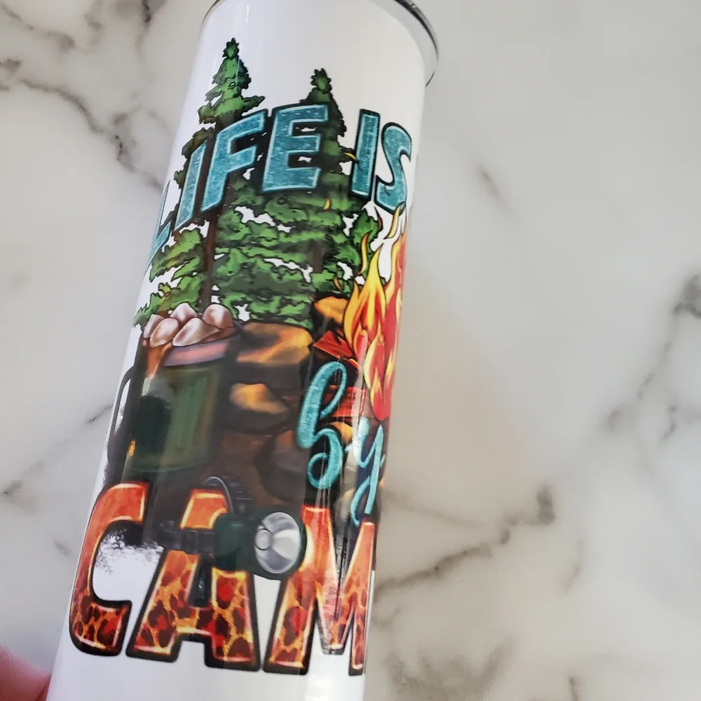 Life is Better by the Campfire 20oz Tumbler 🎉sale